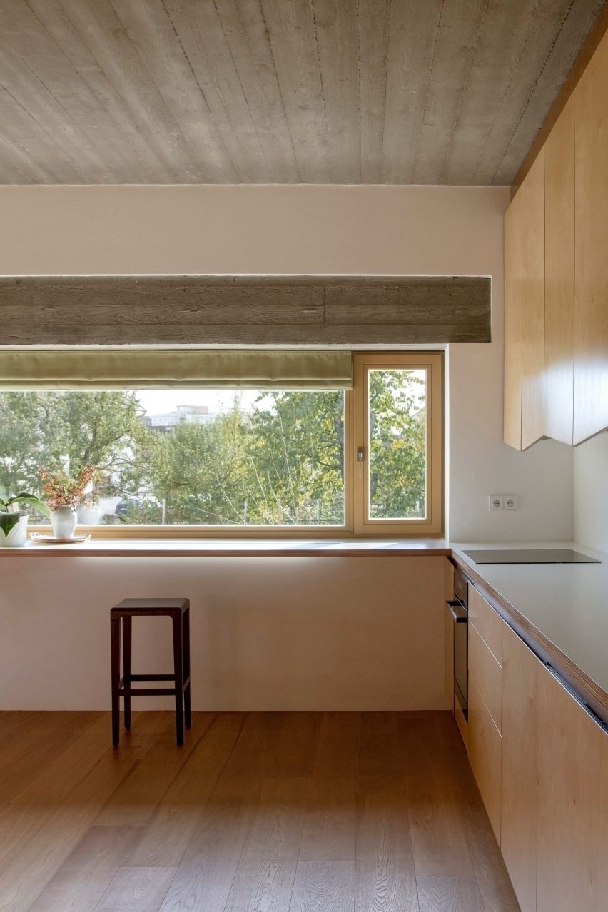 The muted interiors of House in Lanškroun