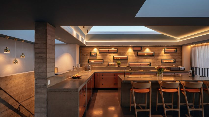 Concrete kitchen