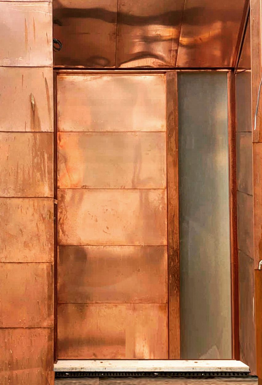 Copper cladding