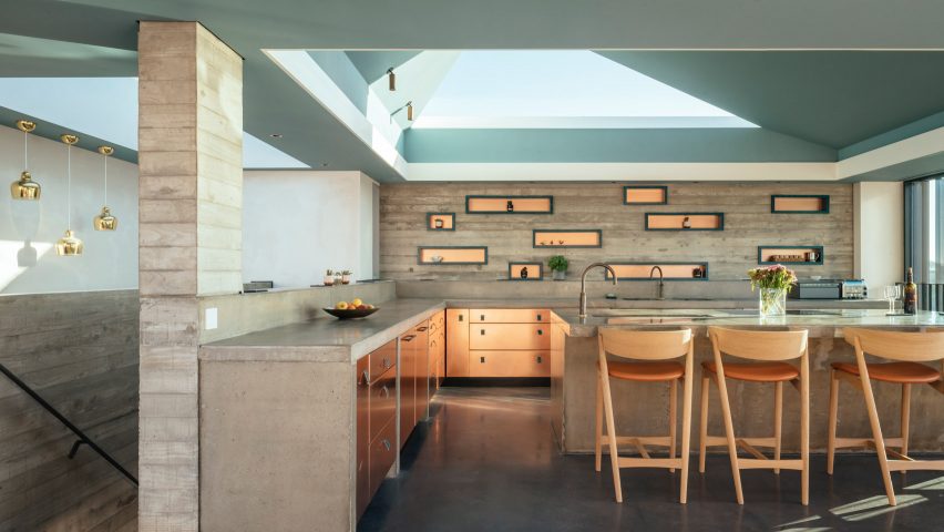 Concrete kitchen