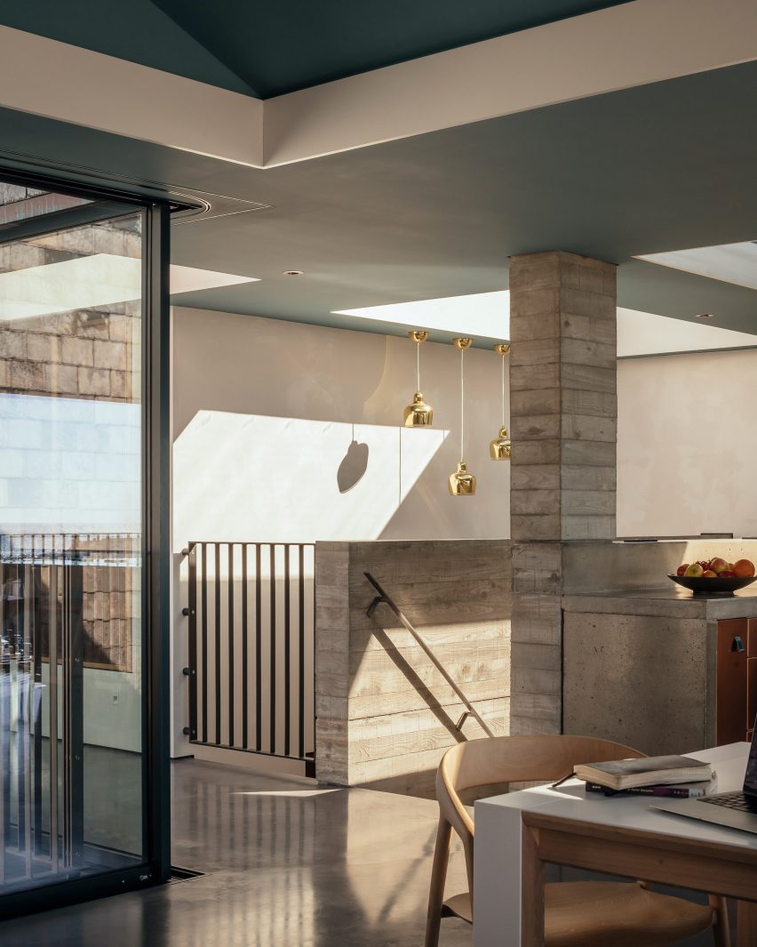 Concrete interiors