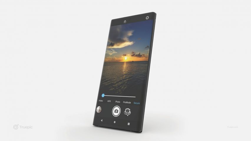 A phone using a tool that authenticate images and videos