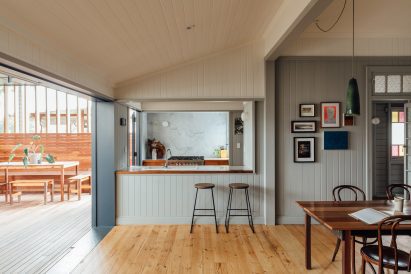 Renovated kitchen in Brisbane home