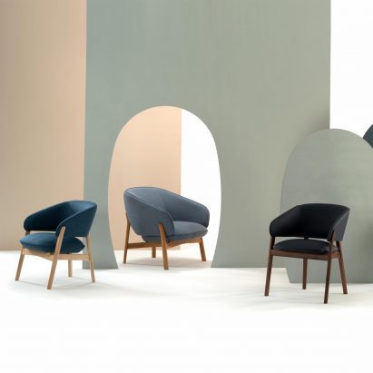 Lugano seating range by Rock Galpin for Morgan