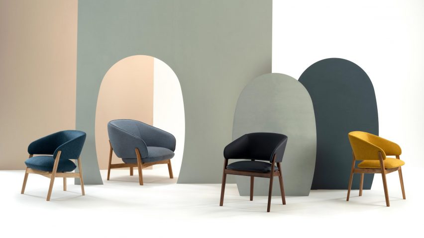 Lugano seating range by Rock Galpin for Morgan