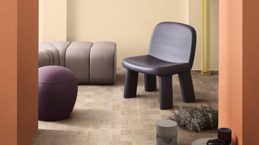 Maximus armchair by Johan Ansander for Bla Station