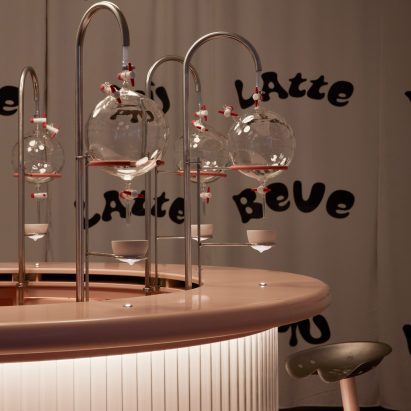 Korova Milk Bar by Lolita Gomez and Blanca Algarra Sanchez at Milan design week