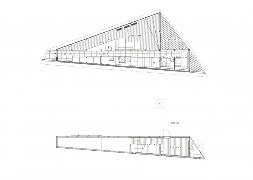 Plans of Setoyama by Moriya and Partners