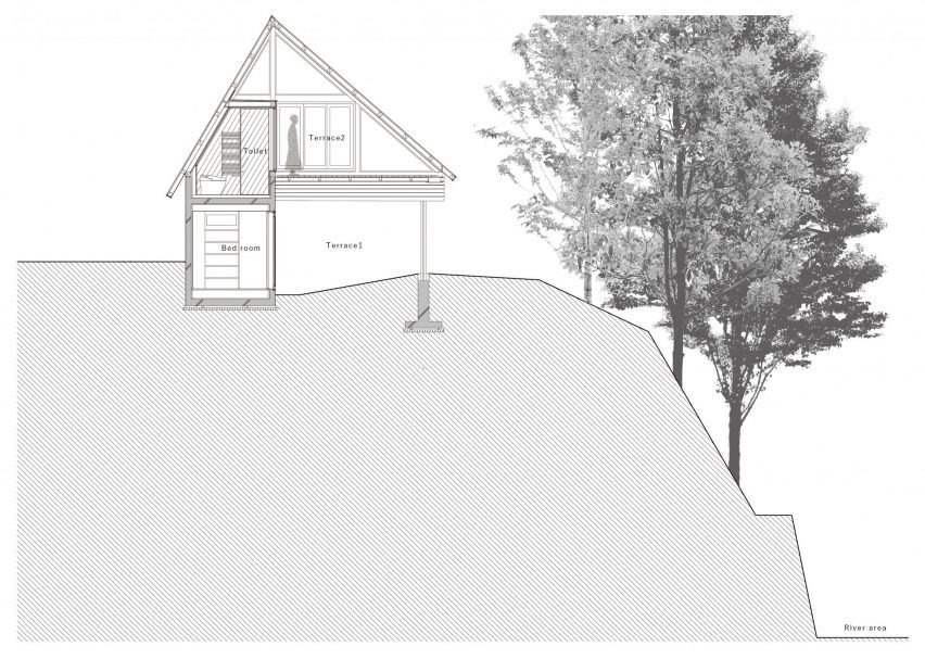 cross section of Setoyama by Moriya and Partners