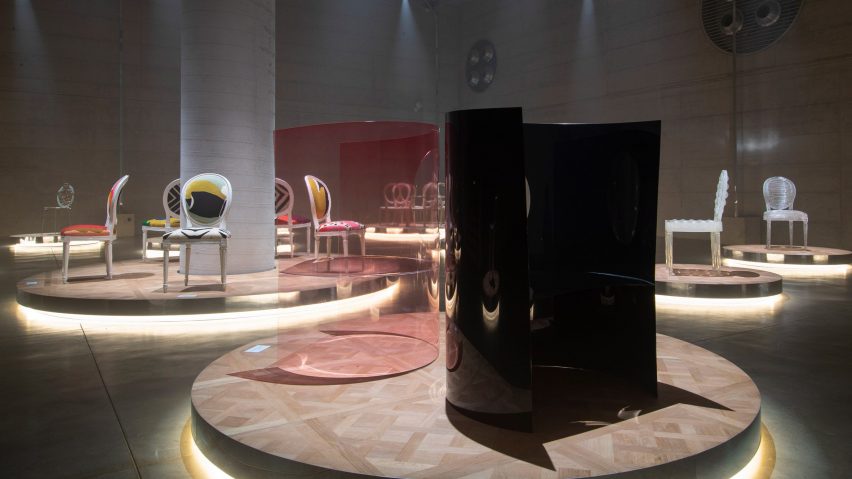 Nendo design for Dior Medallion exhibition
