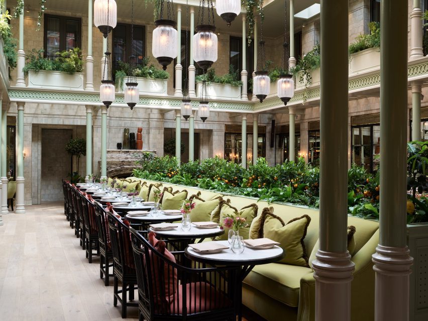 NoMad London hotel by Roman and Williams