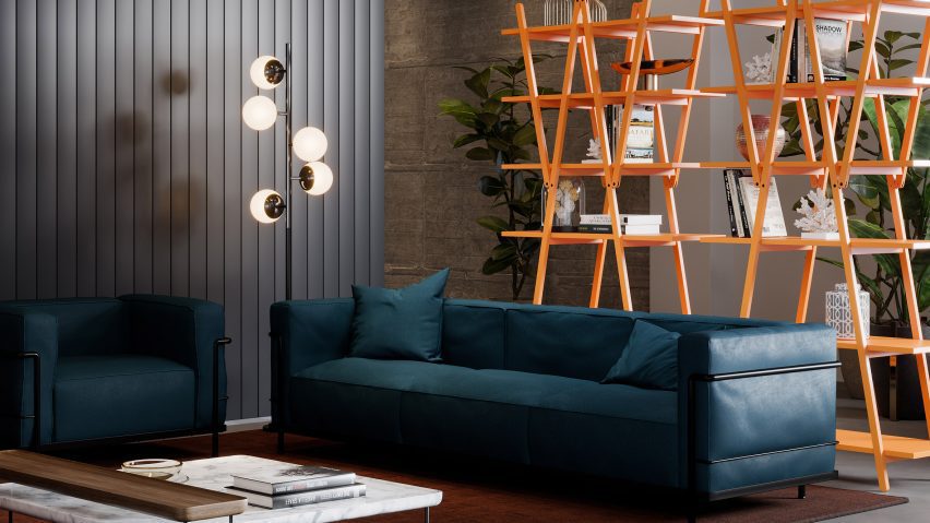 The bookcase has been reissued by Cassina