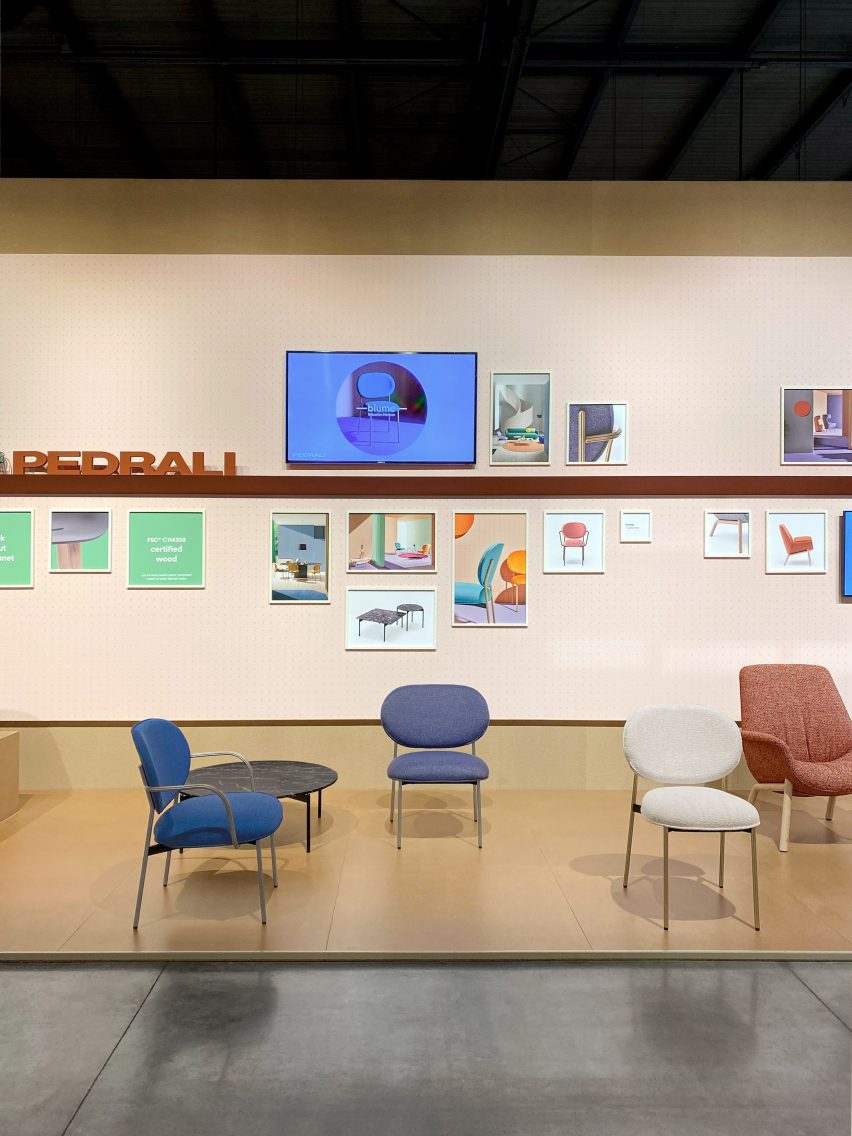 Blume armchair at Supersalone