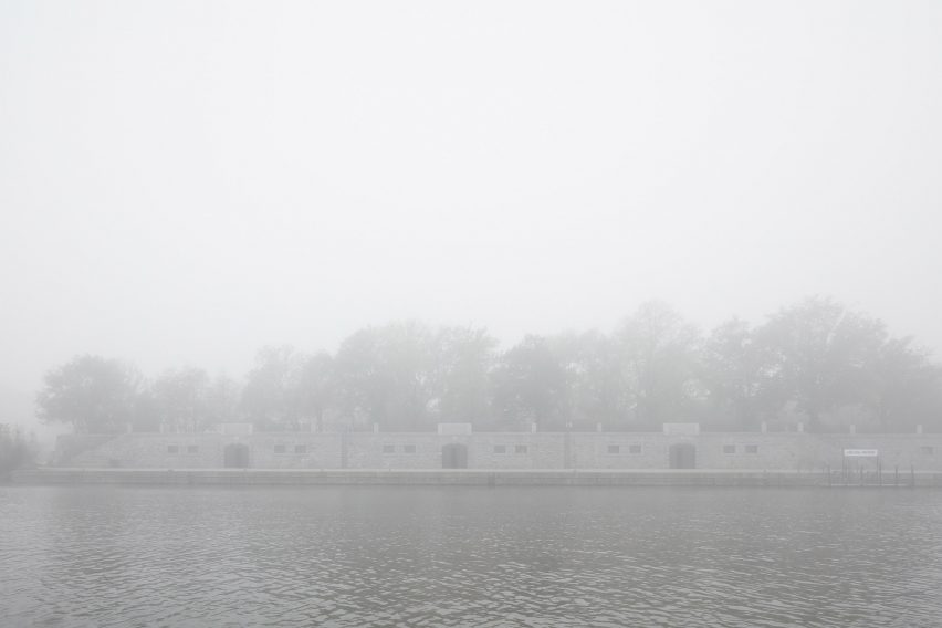 Prague waterfront by Petr Janda