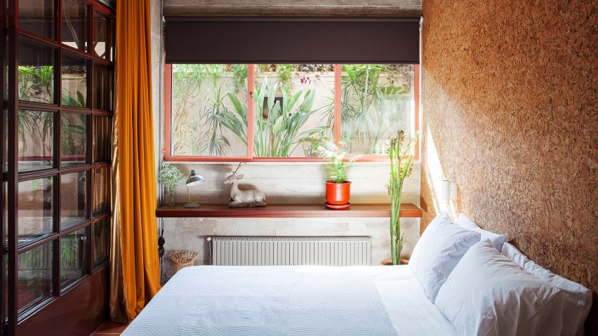 Bedroom of Athens apartment by Point Supreme