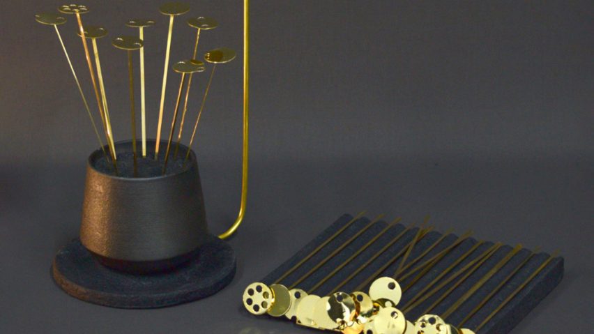 gold and greg metallic set of instruments