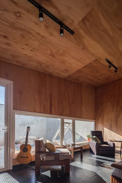 Architects Livni and Solano designed a tranquil interior space