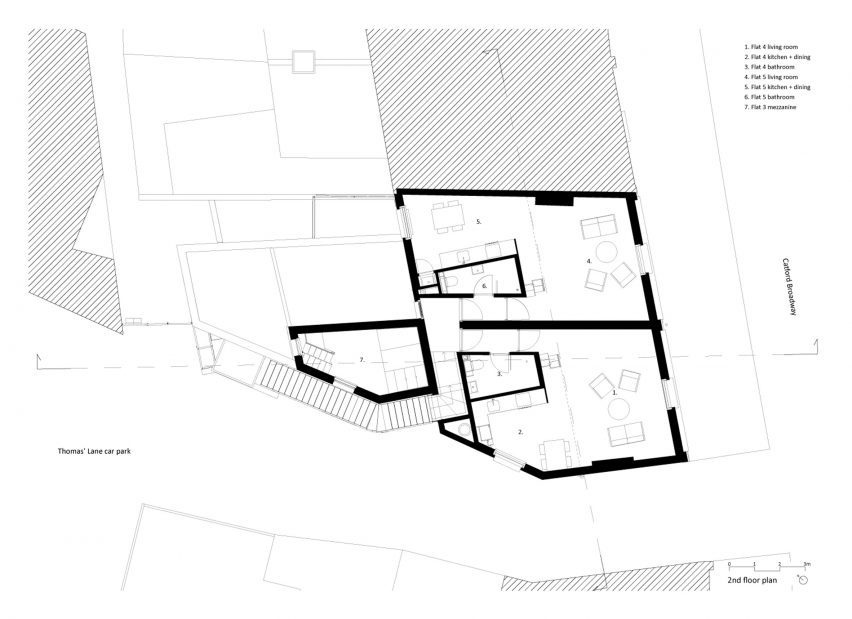 Second floor plan