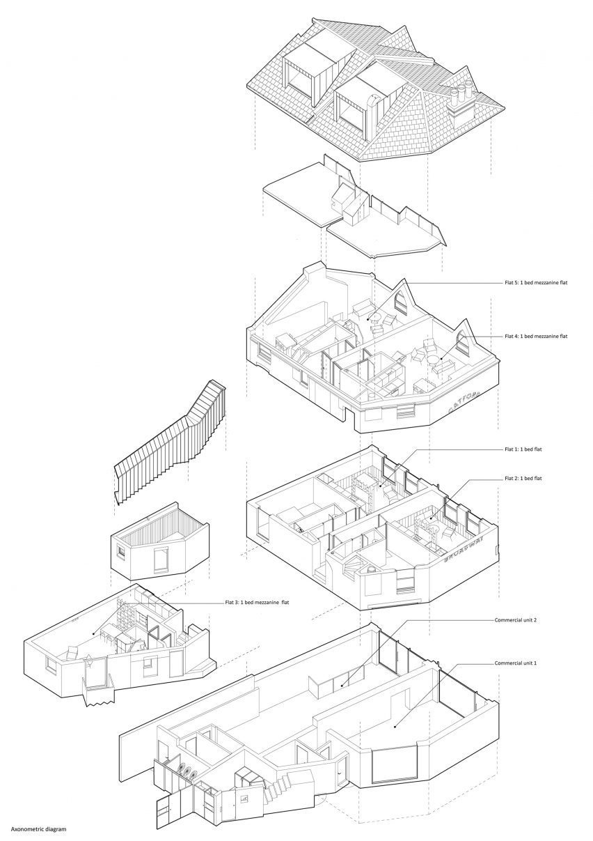Exploded 3D diagram