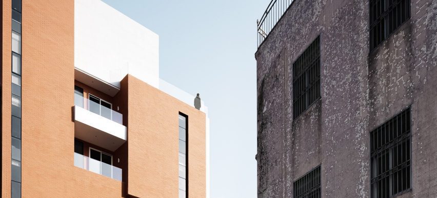 Exterior of Red Box by AD Architecture