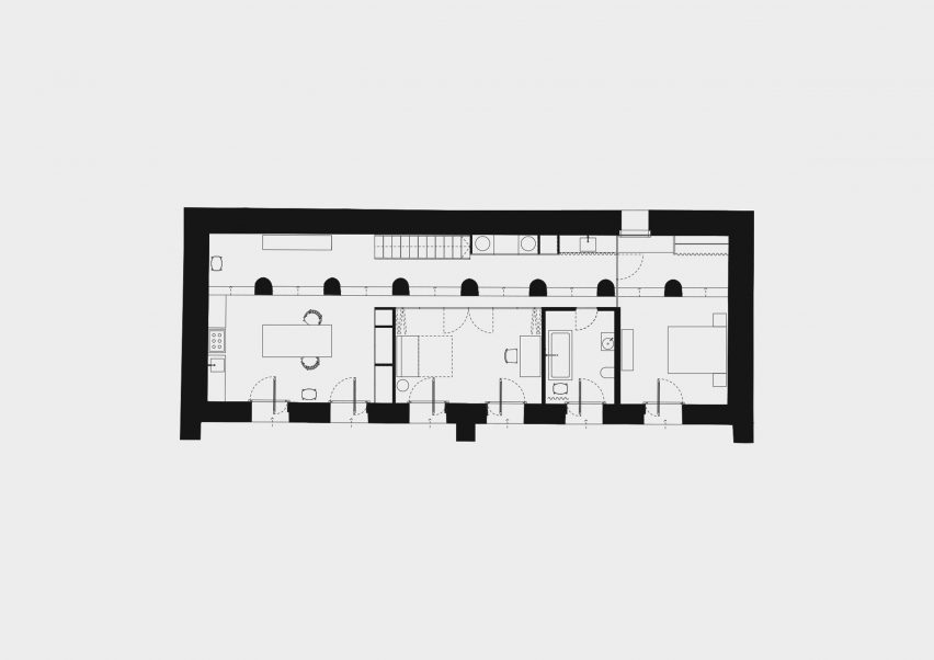 Redhill barn first floor plan