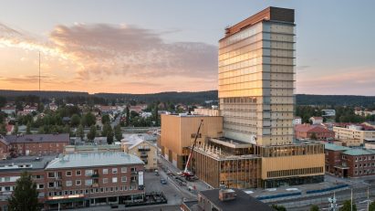 Sara Kulturhus and hotel in Skellefteå