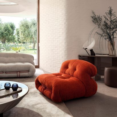 Soriana seating by Afra and Tobia Scarpa for Cassina