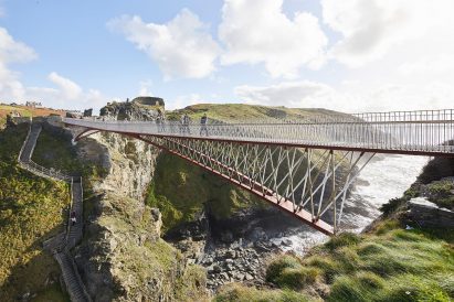 Tintagel Castle Footbridge