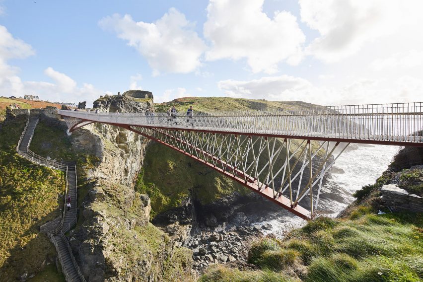 Tintagel Castle Footbridge