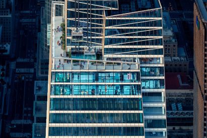 Aerial view of Summit One Vanderbilt