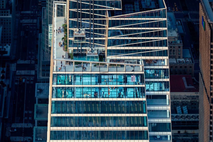 Aerial view of Summit One Vanderbilt