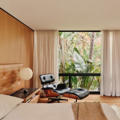 Mid-century modern interior