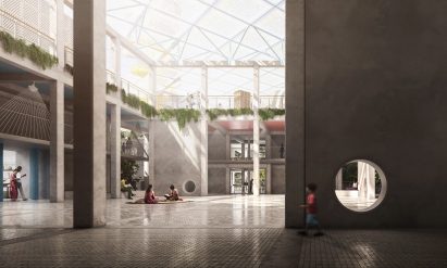 Titled Third Space: The Haveli of Curiosity is surrounded by cloisters