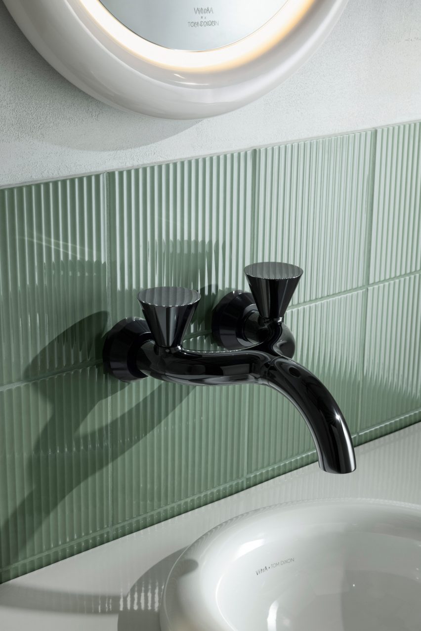 Tom Dixon's Liquid collection for VitrA bathrooms