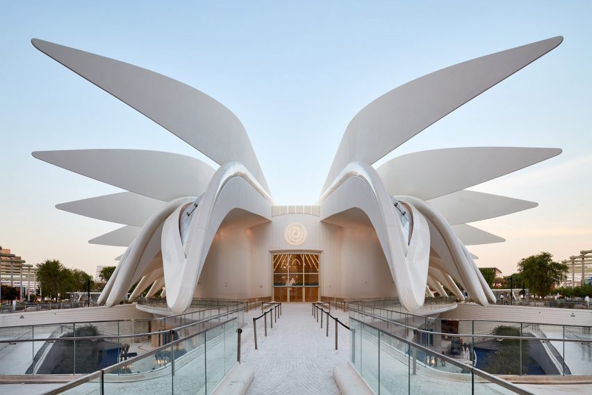 UAE Pavilion at Dubai Expo by Santiago Calatrava