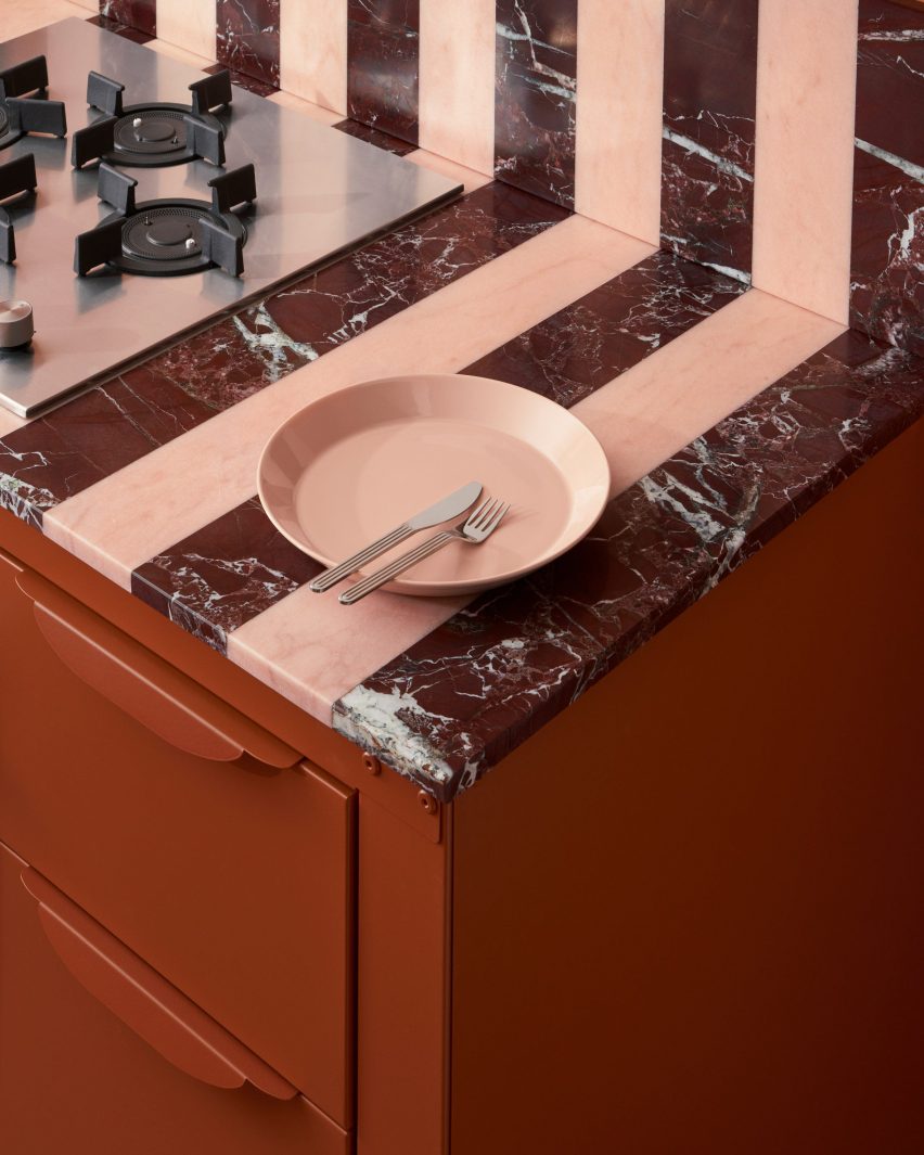 Very Simple Teklan Edition kitchen modules by Very Simple Kitchen and Tekla Evelina Severin