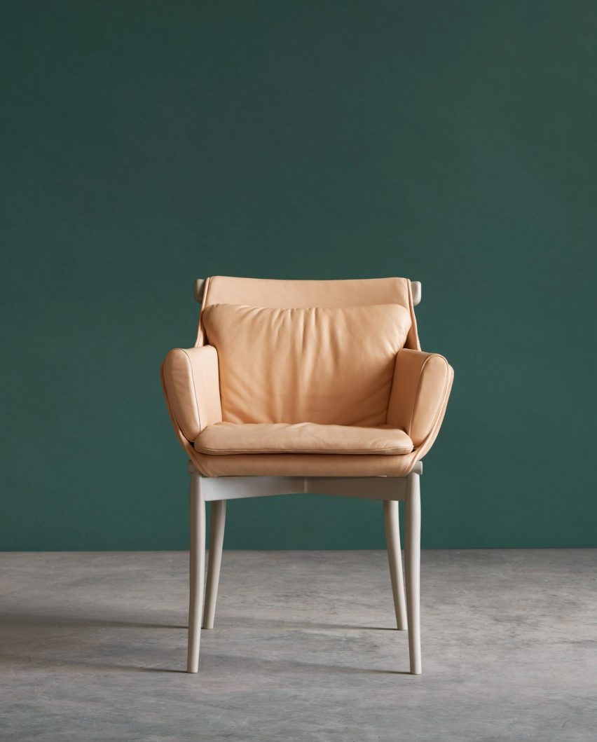 A photograph of a chair