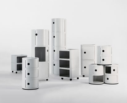 Componibili modular storage system,1967, by Anna Castelli Ferrieri