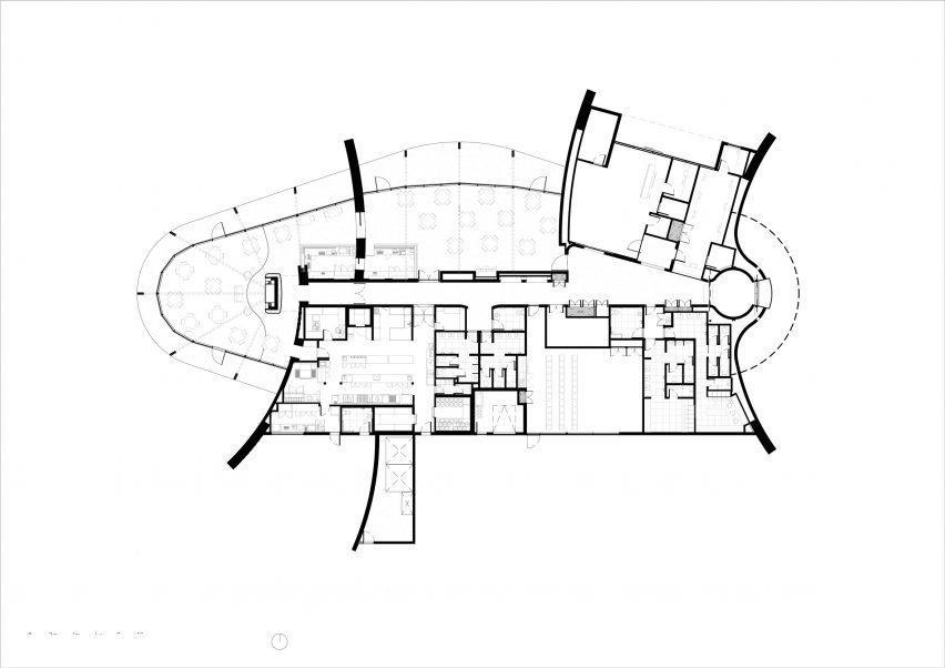 Lonsdale Links golf club ground floor plan