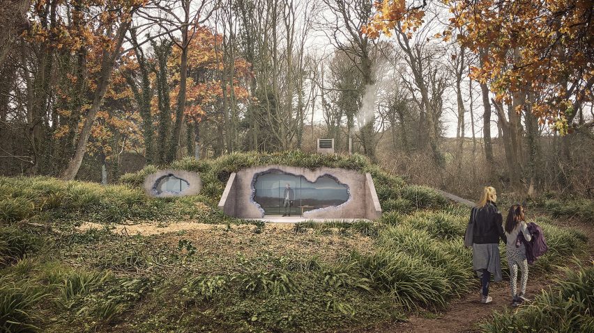 Holiday home in world war two bunker