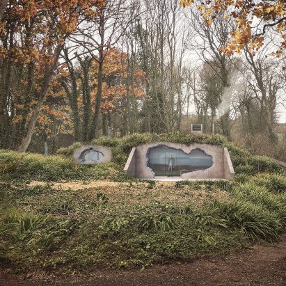 Holiday home in world war two bunker