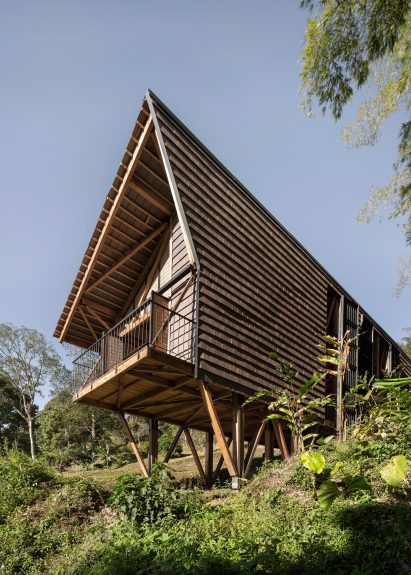 The cabin on stilts