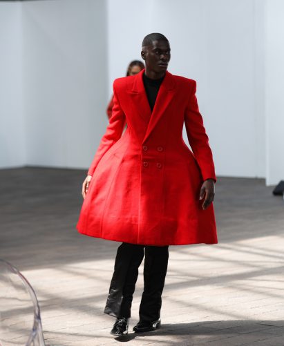 A photograph of a fashion project