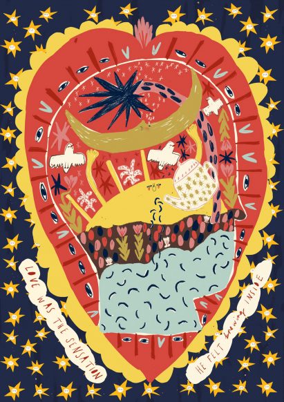 A student textile project