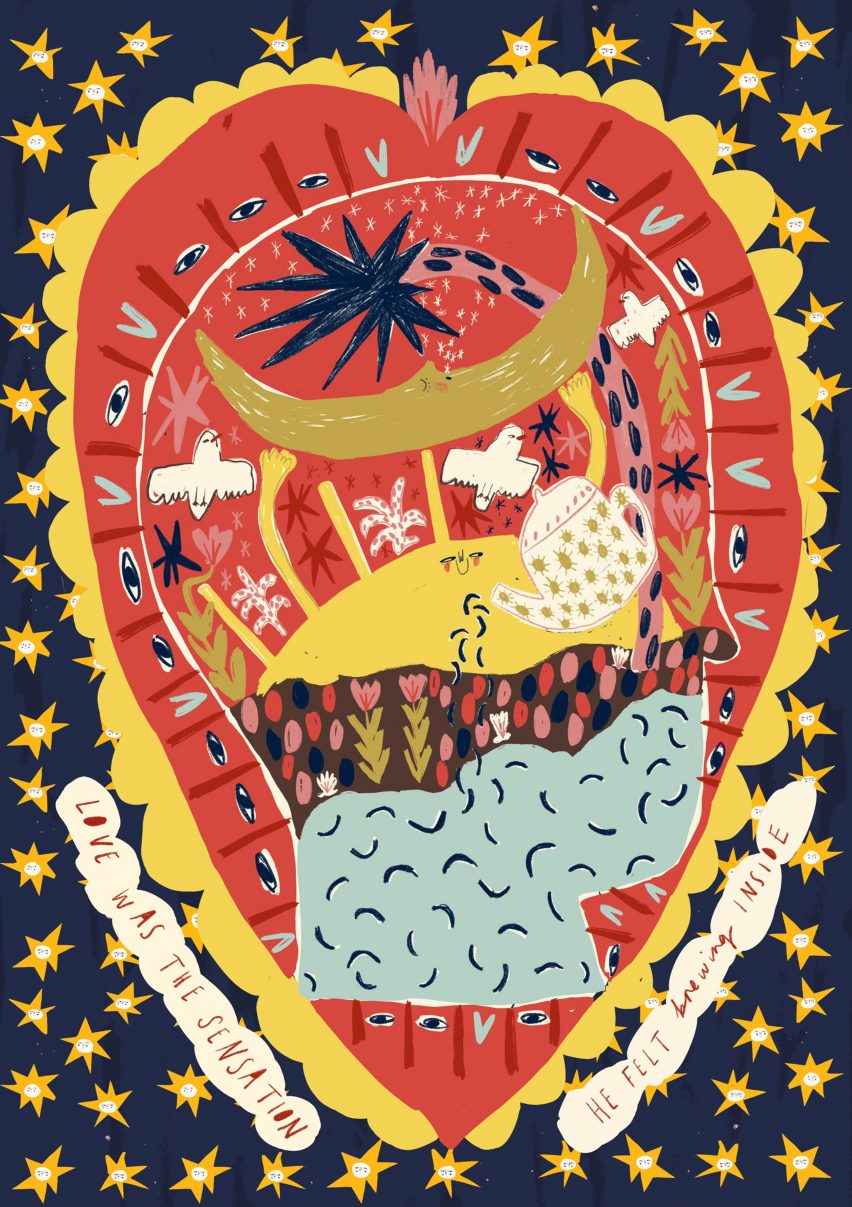 A student textile project