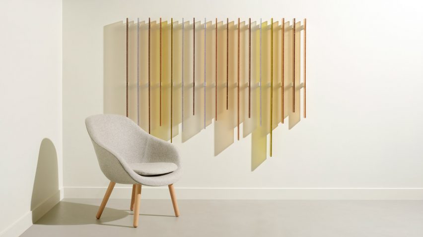 Flek Pure recycled material by 3form