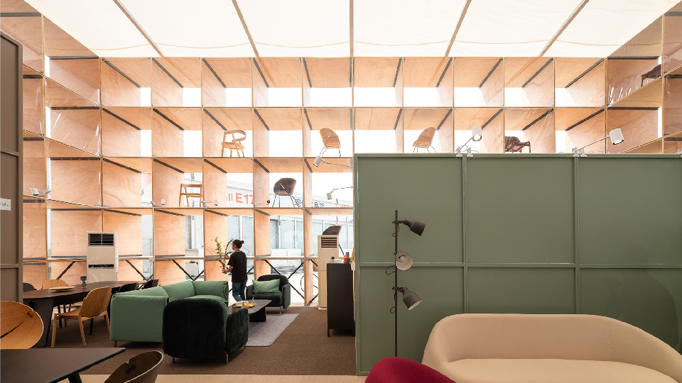 Furniture Pavilion S by Rooi Design and Research