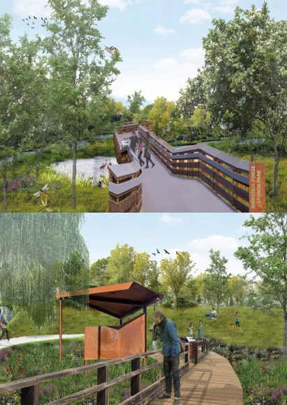 An image of Kirkstall Forge Sponge Park by Nisha Hawkridge