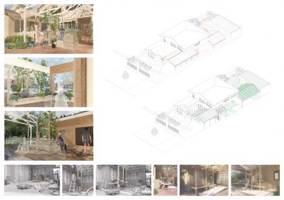 An image of an architectural research project