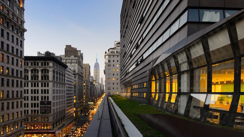 A photograph of Parson's School of design